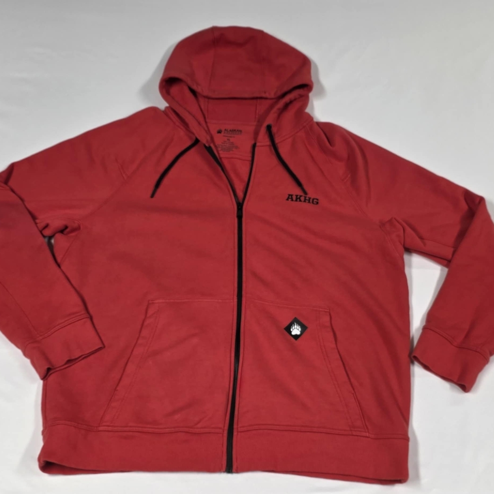Duluth Trading Co Alaskan Hardgear Red Hoodie